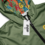 GEEAH An All-Weather Camo Green Windbreaker