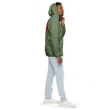 GEEAH An All-Weather Camo Green Windbreaker