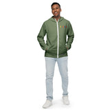 GEEAH An All-Weather Camo Green Windbreaker