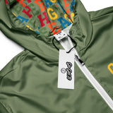 GEEAH An All-Weather Camo Green Windbreaker