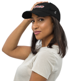 G.G. Red Script Distressed Dad Hat (Multiple Flavors)