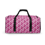 All-Over Print Fuchsia Duffle