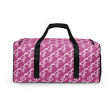 All-Over Print Fuchsia Duffle