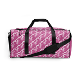 All-Over Print Fuchsia Duffle