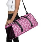 All-Over Print Fuchsia Duffle