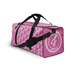 All-Over Print Fuchsia Duffle