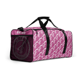 All-Over Print Fuchsia Duffle