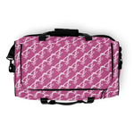 All-Over Print Fuchsia Duffle