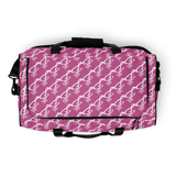 All-Over Print Fuchsia Duffle