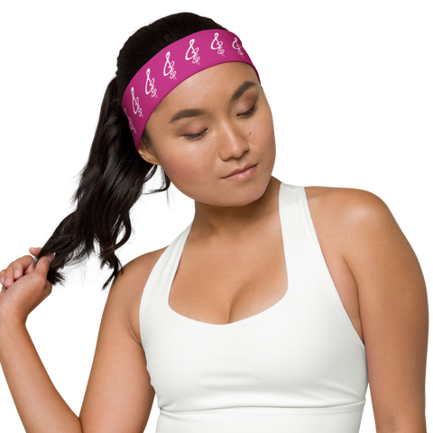 Magenta Dri-Fit Headband