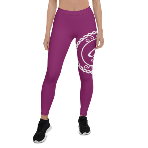 Go Get It Official Leggings (Magenta/White)