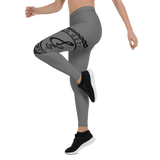 Go Get It Official Leggings (Grey/Black)