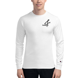 Men's Get Dollars Champion Long Sleeve Shirt (Black Logo)