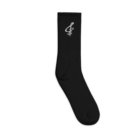 G-Note Embroidered Socks