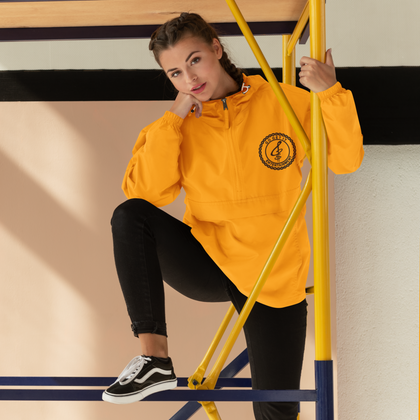 Embroidered Go Get It Entertainment Logo - Champion Packable Jacket (Yellow Label) [Multiple Colors]