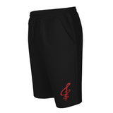 G-Note Embroidered Shorts (Red Logo)