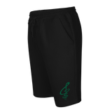 G-Note Embroidered Shorts (Green Logo)