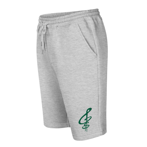 G-Note Embroidered Shorts (Green Logo)