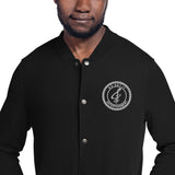 Embroidered Go Get It Entertainment - Champion Bomber (Black)