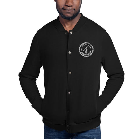Embroidered Go Get It Entertainment - Champion Bomber (Black)